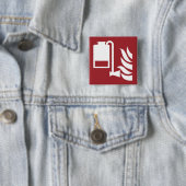 Sicherheitszeichen für tragbare Fotolatteratoren Button (Beispiel)