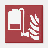 Sicherheitszeichen für tragbare Fotolatteratoren Magnet (Vorne)