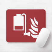 Sicherheitszeichen für tragbare Fotolatteratoren Mousepad (Mit Mouse)