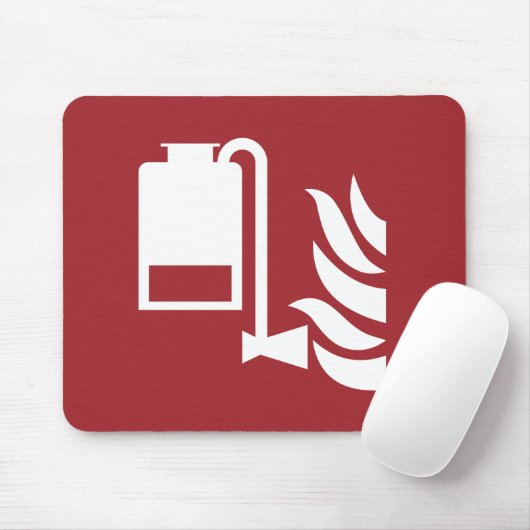 Sicherheitszeichen für tragbare Fotolatteratoren Mousepad (Mit Mouse)