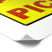 SICHERHEITSZEICHEN FÜR ZUHAUSE ODER ARBEIT! POSTER (Ecke)