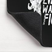 Sicherlich kämpfte nicht jeder Kung Fu Karate Mousepad (Ecke)