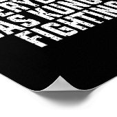 Sicherlich kämpfte nicht jeder Kung Fu  Poster (Ecke)