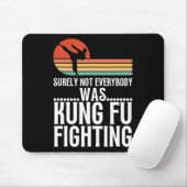 Sicherlich kämpfte nicht jeder lustig Kung Fu Mousepad (Mit Mouse)