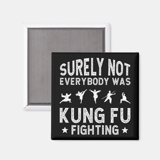 Sicherlich kämpften nicht alle gegen Kung Fu Magnet (Vorderseite/Rückseite)