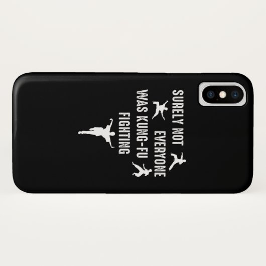 Sicherlich waren nicht alle Kung-Fu-Kämpfer Case-Mate iPhone Hülle (Rückseite (Horizontal))