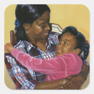 Sichern Sie 1998 Quadratischer Aufkleber