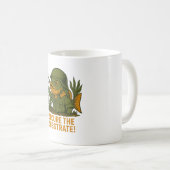 Sichern Sie das Substrat - Funny Cichlid Militärfi Kaffeetasse (VorderseiteRechts)