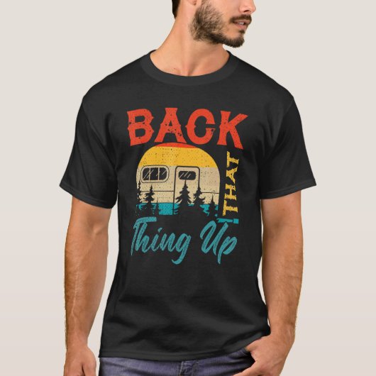 Sichern Sie das, was RV Camping Camper T-Shirt (Vorderseite)