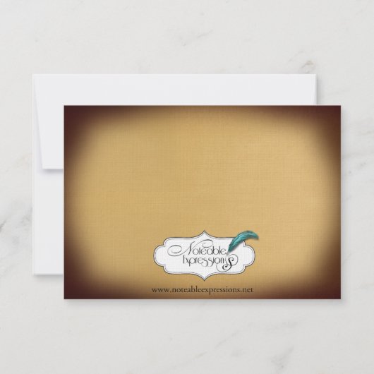 Sichern Sie einmal bei einer Hochzeit das Datum Save The Date (Rückseite)