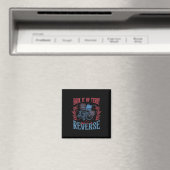 Sichern Sie es auf der Rückseite 4. Juli Magnet (In Situ (Geschirrspüler))