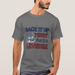 Sichern Sie es auf Terry American Flag 4. Juli Fir T-Shirt