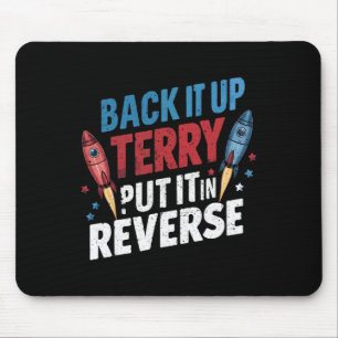 Sichern Sie es mit der Terrage in den umgekehrten Mousepad