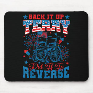 Sichern Sie es mit der Terrage in den umgekehrten Mousepad
