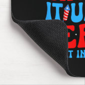 Sichern Sie es mit der Terrage in den umgekehrten Mousepad (Ecke)