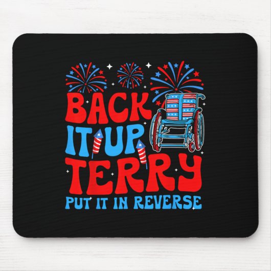 Sichern Sie es mit der Terrage in den umgekehrten Mousepad (Vorne)