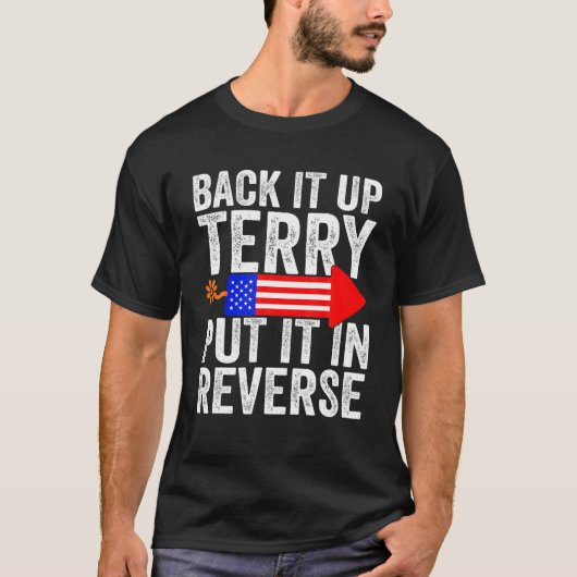 Sichern Sie es mit Terry in Umkehrung T-Shirt (Vorderseite)