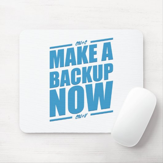 Sichern Sie jetzt! Mousepad (Mit Mouse)