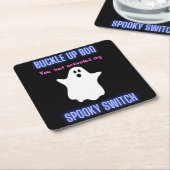 Sichern Sie sich, dass Sie gerade meinen Spooky-Sc Rechteckiger Pappuntersetzer (angewinkelt)