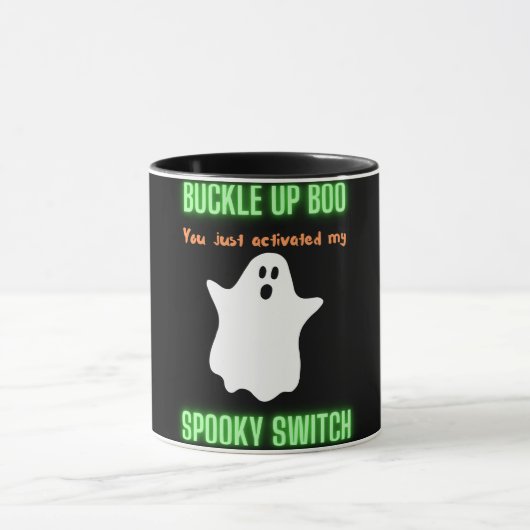 Sichern Sie sich, dass Sie gerade meinen Spooky-Sc Tasse (Zentrum)