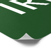 Sichern Sie sich Ihr Irisch Poster (Ecke)