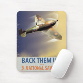 Sichern Sie sie! WW2-Poster Mousepad (Mit Mouse)