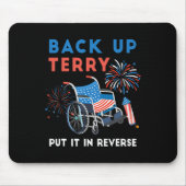 Sichern Sie Terry, setzen Sie es in umgekehrte Fir Mousepad (Vorne)