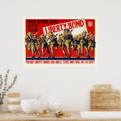 Sichern Sie unsere Jungs mit Ihrem Liberty Bond Poster (Küche)
