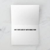 Sichern und Laufen des Fahrers - Gute Karte (Innenseite)