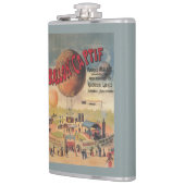 Sichernder Ballon-Fahrten an einem Flachmann (Links)