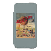 Sichernder Ballon-Fahrten an einem Incipio iPhone Geldbeutel-Hülle (Folio Vorderseite)