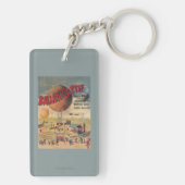 Sichernder Ballon-Fahrten an einem Schlüsselanhänger (Rückseite)