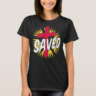 Sichert Jesus Christus Bibel Christlichen Kreuz T  T-Shirt
