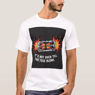 Sicherung Durchbrennt Elektroingenieur Humor Gesch T-Shirt