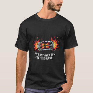 Sicherung Durchbrennt Elektroingenieur Humor Gesch T-Shirt