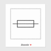 Sicherung Elektrisches Etikett (Blatt)