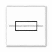 Sicherung Elektrisches Etikett (Vorderseite)