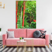 Sicherungen von Wax Palms Leinwanddruck (Insitu (Wohnzimmer))