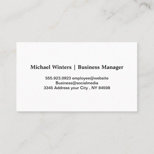 Sicherungsabsperrschild | Technischer Hintergrund Visitenkarte (Rückseite)