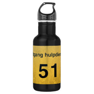 Sicherungsausgang Trinkflasche