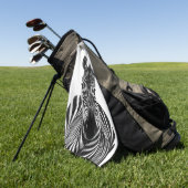 Sicherungsplan III Golfhandtuch (Gras)