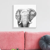 Sicherungsplan IV Leinwanddruck (Insitu (Wohnzimmer))