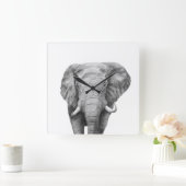 Sicherungsplan IV Quadratische Wanduhr (Zuhause)