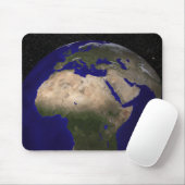 Sicht auf Afrika, Europa, den Nahen Osten und In Mousepad (Mit Mouse)
