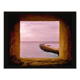 Sicht auf Alexandria, Ägypten Fotodruck