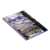 Sicht auf Arles, blühende Orchideen (1889) Van Gog Notizblock (Rechte Seite)