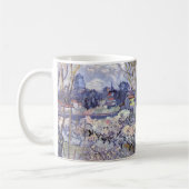 Sicht auf Arles, blühende Orchideen von van Gogh Kaffeetasse (Links)