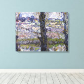 Sicht auf Arles, blühende Orchideen von van Gogh Leinwanddruck (Insitu (Holzboden))