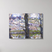 Sicht auf Arles, blühende Orchideen von van Gogh Leinwanddruck (Vorderseite)