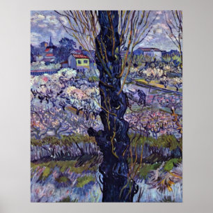 Sicht auf Arles von Vincent Willem van Gogh Poster